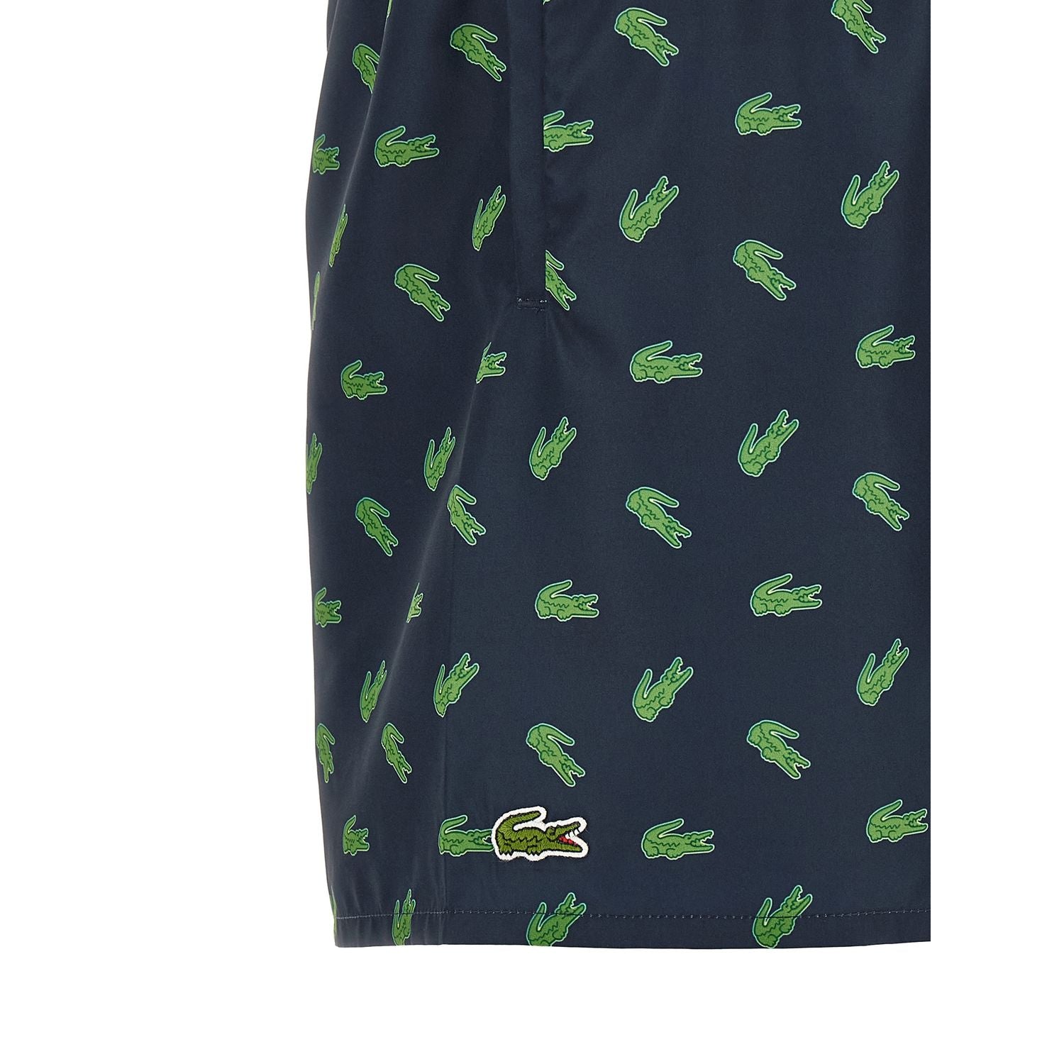 Lacoste Blue Polyester Swim Shorts