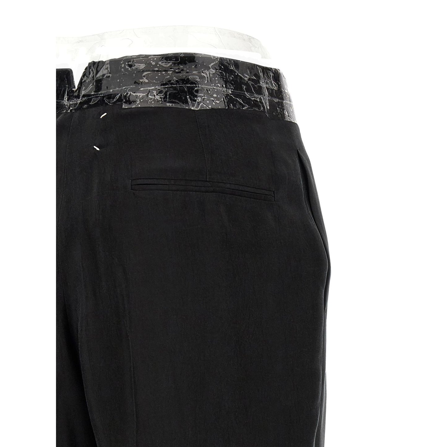 Maison Margiela Black Copper Casual Pants