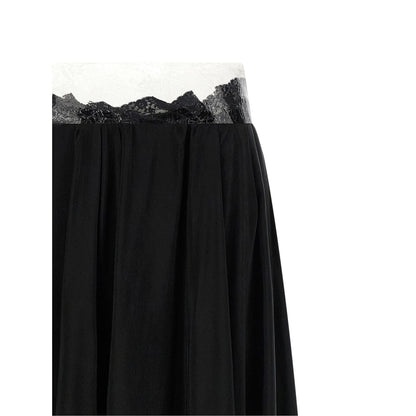 Maison Margiela Black Copper Mini Skirt
