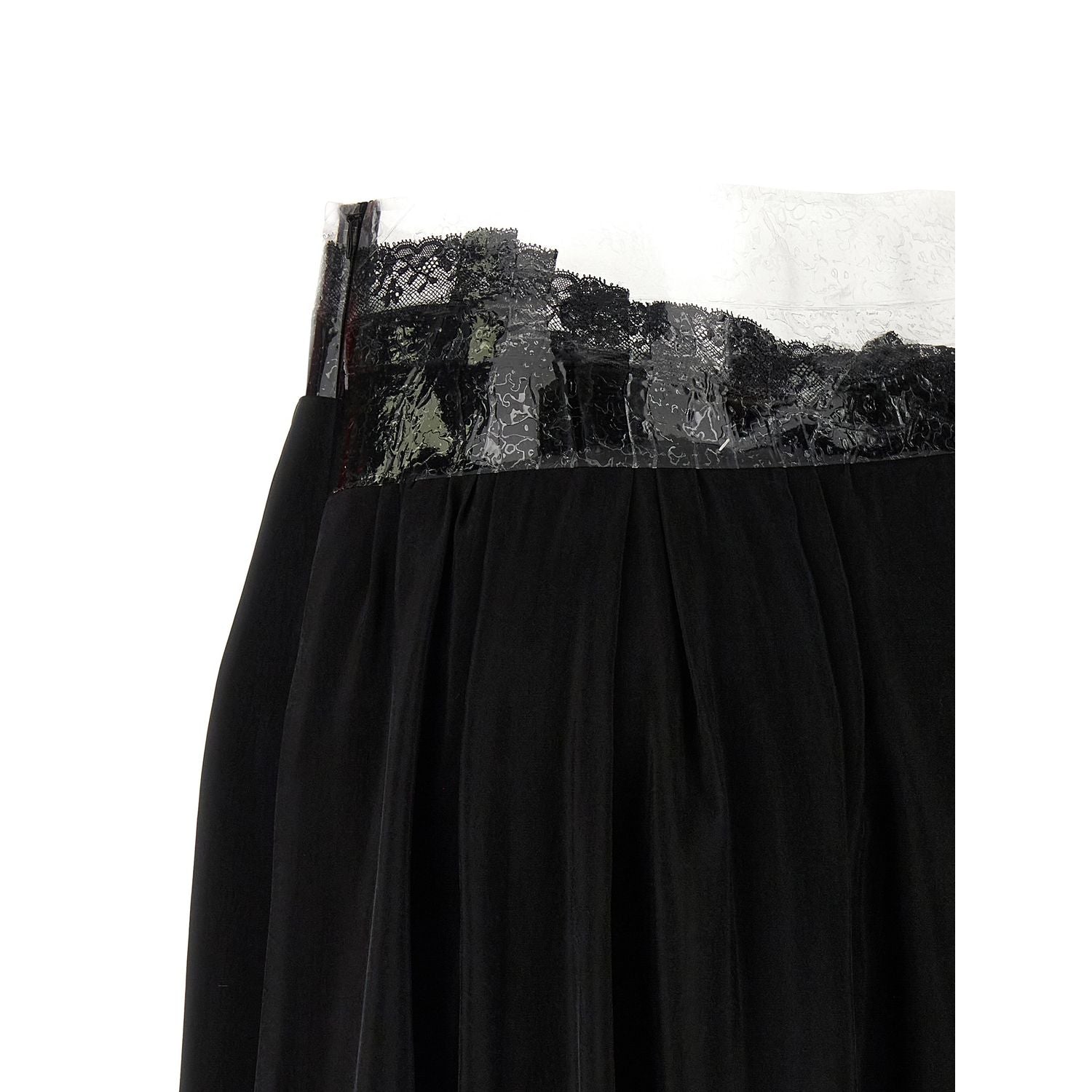 Maison Margiela Black Copper Mini Skirt