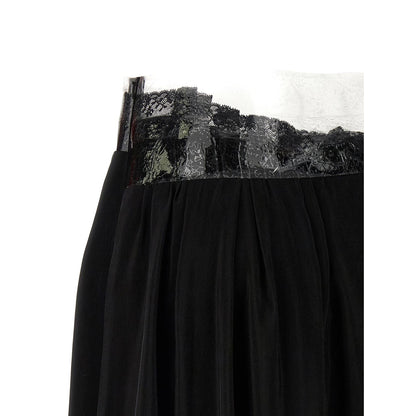 Maison Margiela Black Copper Mini Skirt