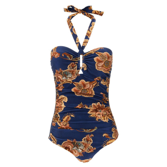 Zimmermann Multicolor Polyamide One-Piece Swimsuit