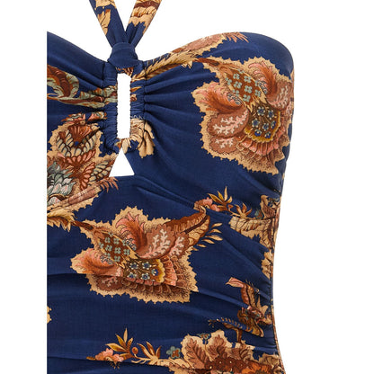 Zimmermann Multicolor Polyamide One-Piece Swimsuit