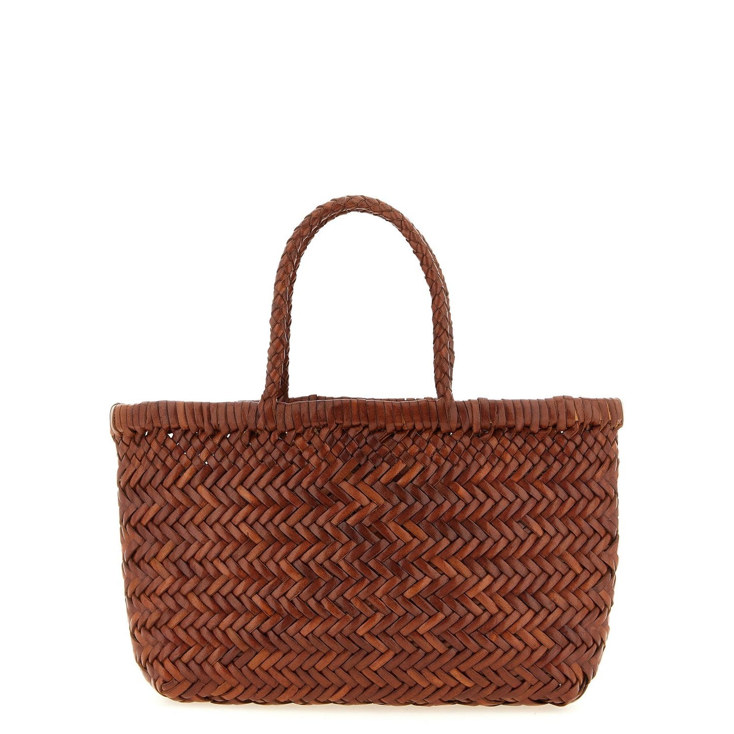 Dragon Diffusion Brown Calfskin Handbag