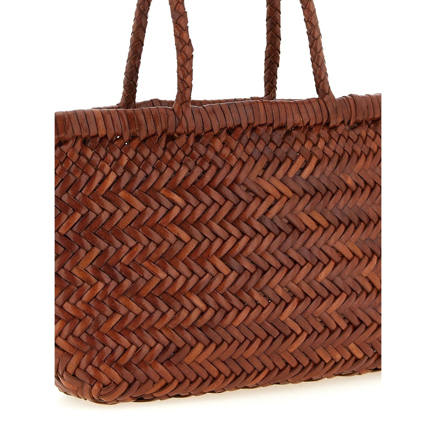 Dragon Diffusion Brown Calfskin Handbag
