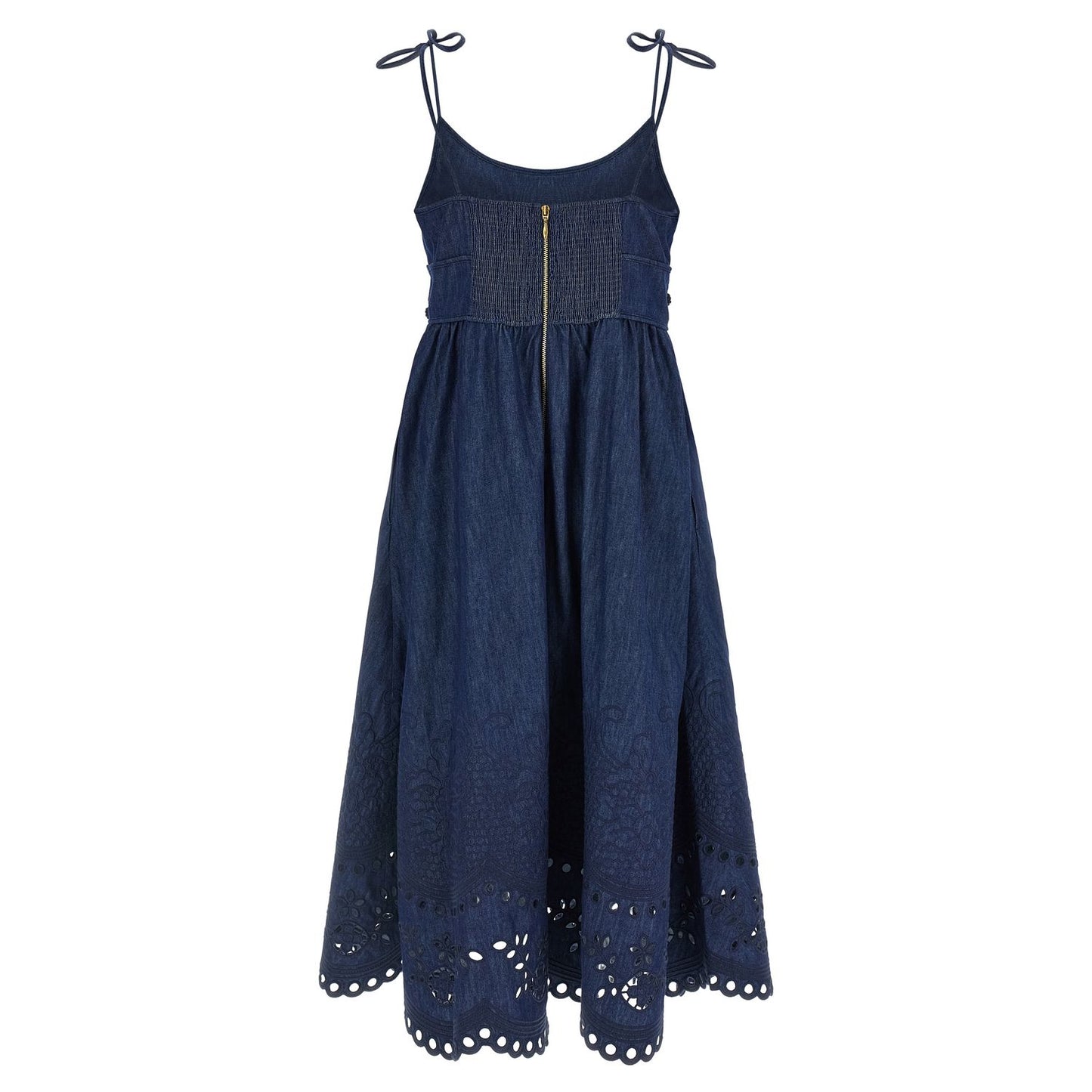 Zimmermann Blue Cotton Midi Dress