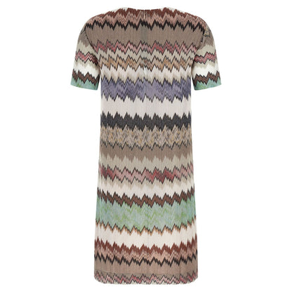 Missoni Multicolor Viscose Short Dress