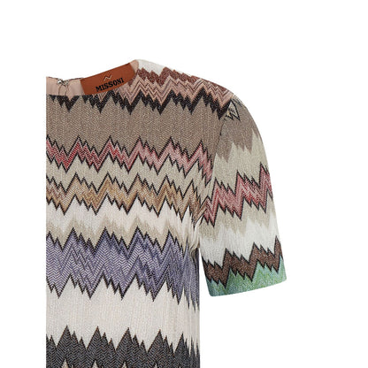 Missoni Multicolor Viscose Short Dress