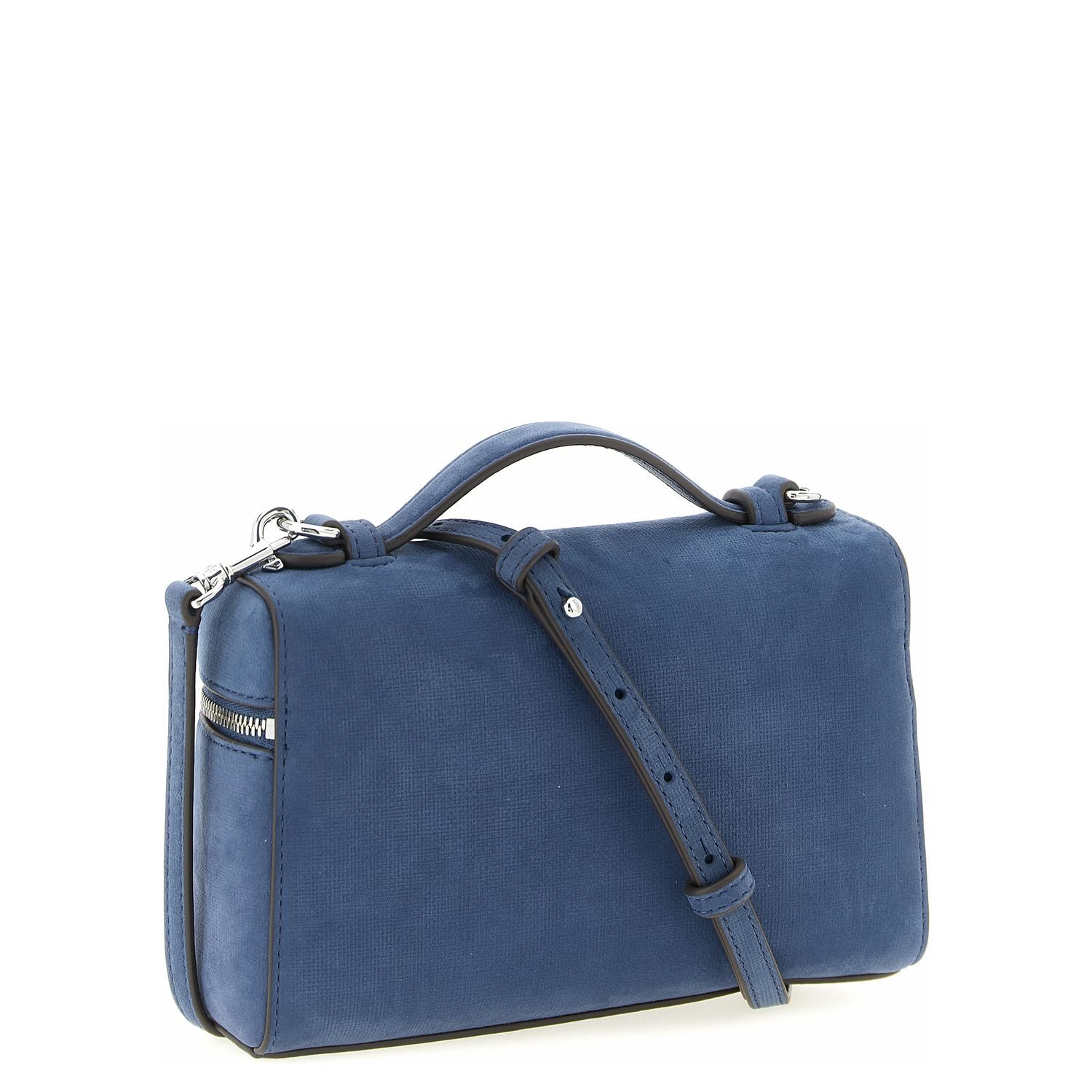 Tory Burch Blue Lamb Leather Handbag