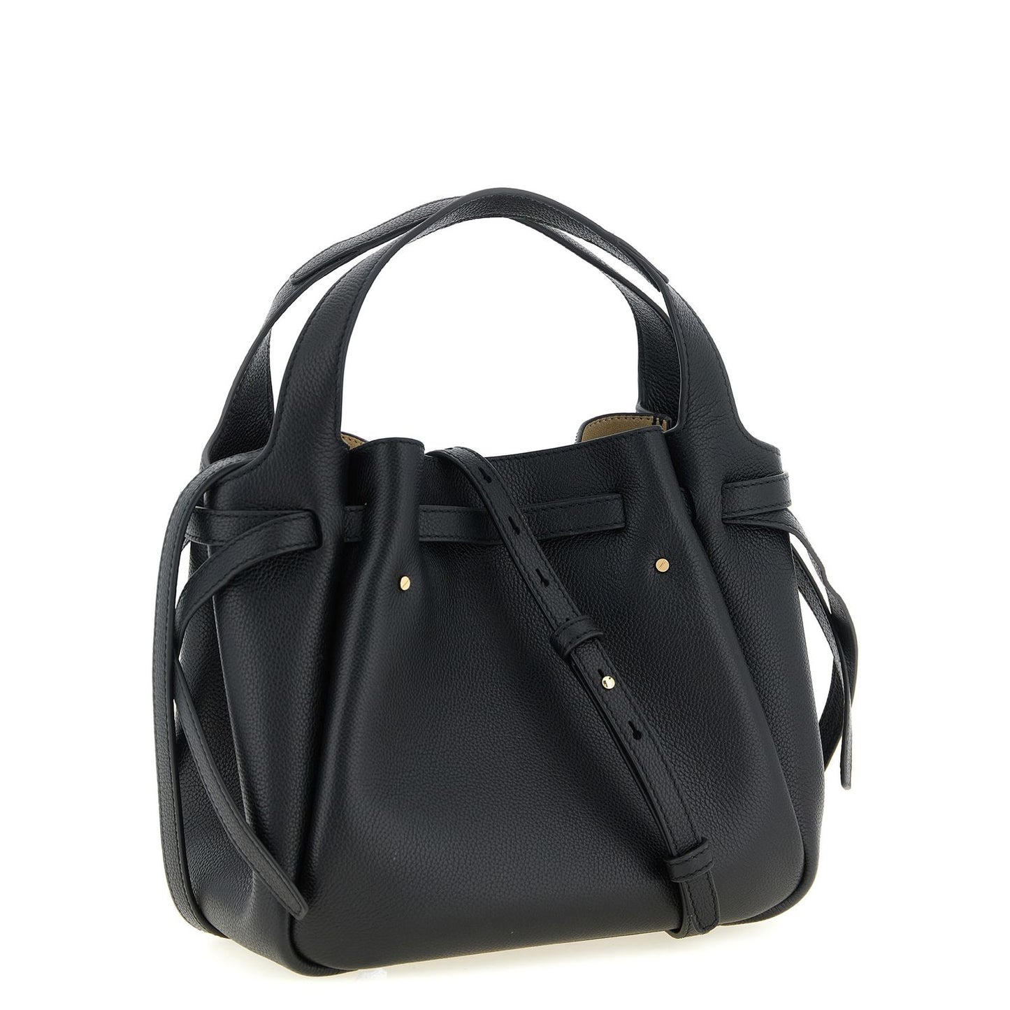 Tory Burch Black Cowhide Handbag