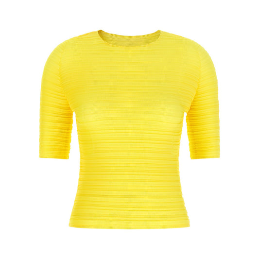 Issey Miyake Bicolor Polyester Blouse