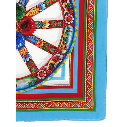 Dolce & Gabbana Multicolor Silk Foulard