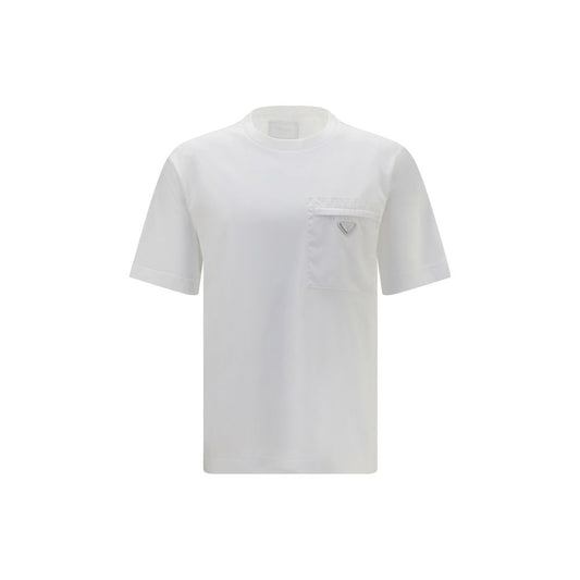 Prada White Cotton T-Shirt