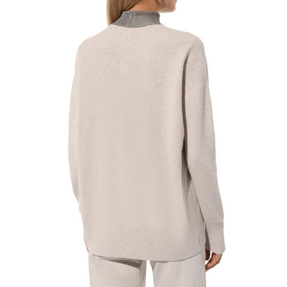 Brunello Cucinelli Beige Cashmere Sweater