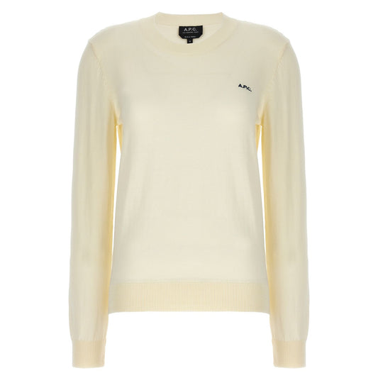 A.P.C. Beige Cotton Cardigan