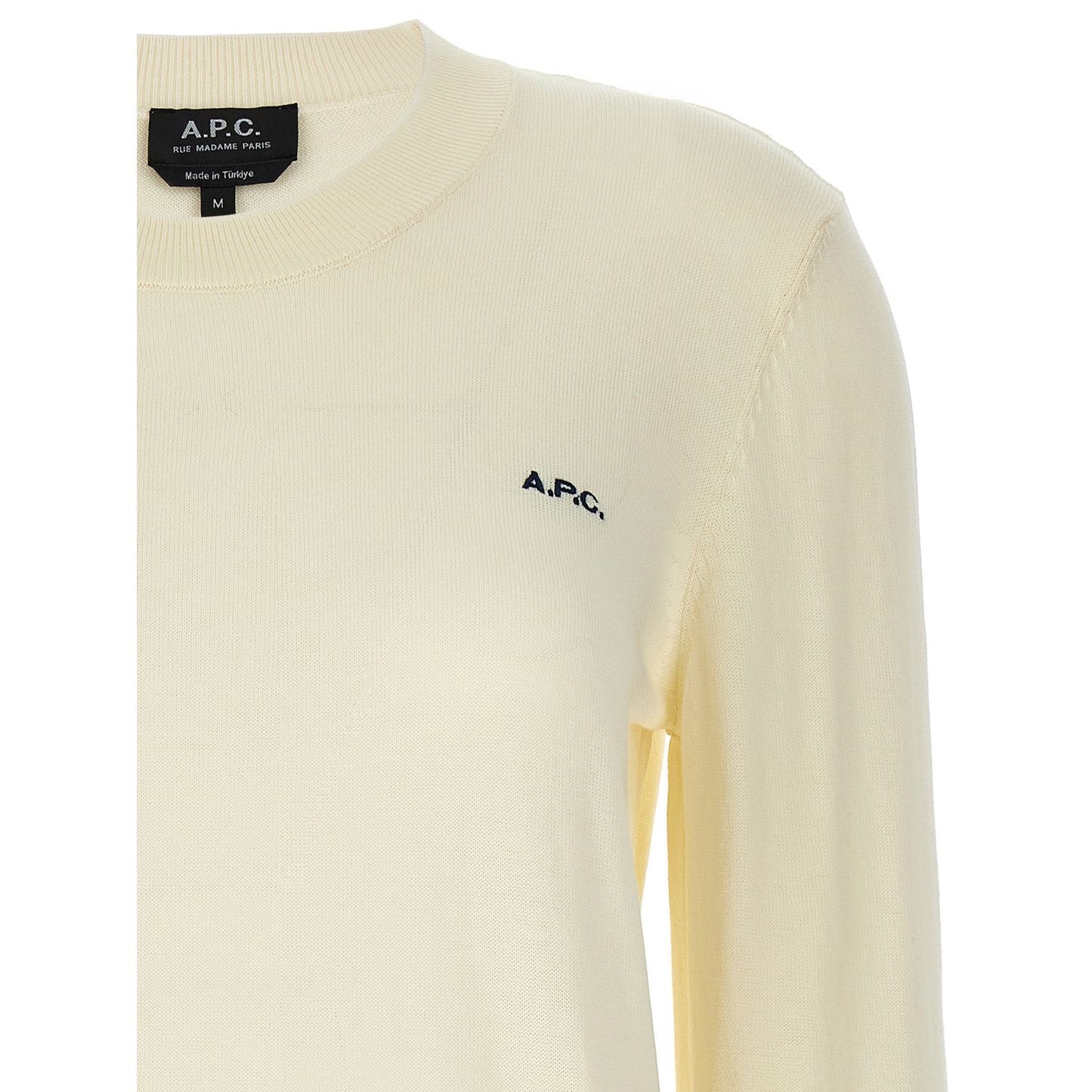 A.P.C. Beige Cotton Cardigan