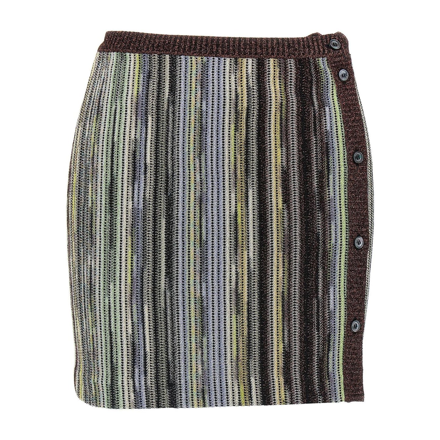 Missoni Multicolor Viscose Long Skirt