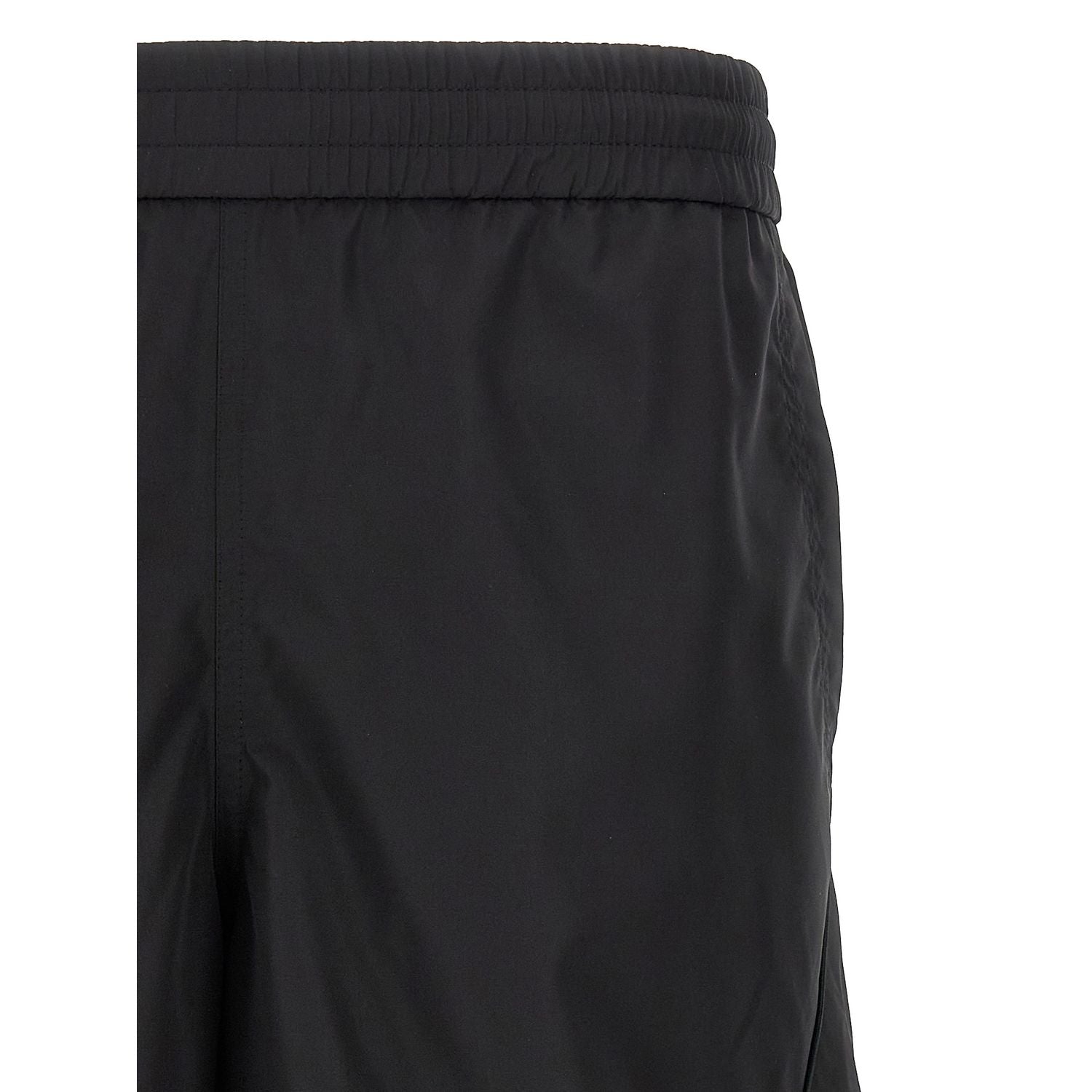 Givenchy Black Polyester Bermuda Shorts