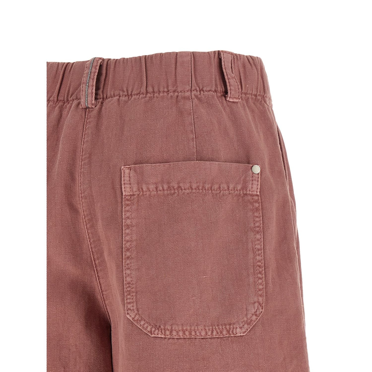 Brunello Cucinelli Multicolor Cotton Bermuda Shorts