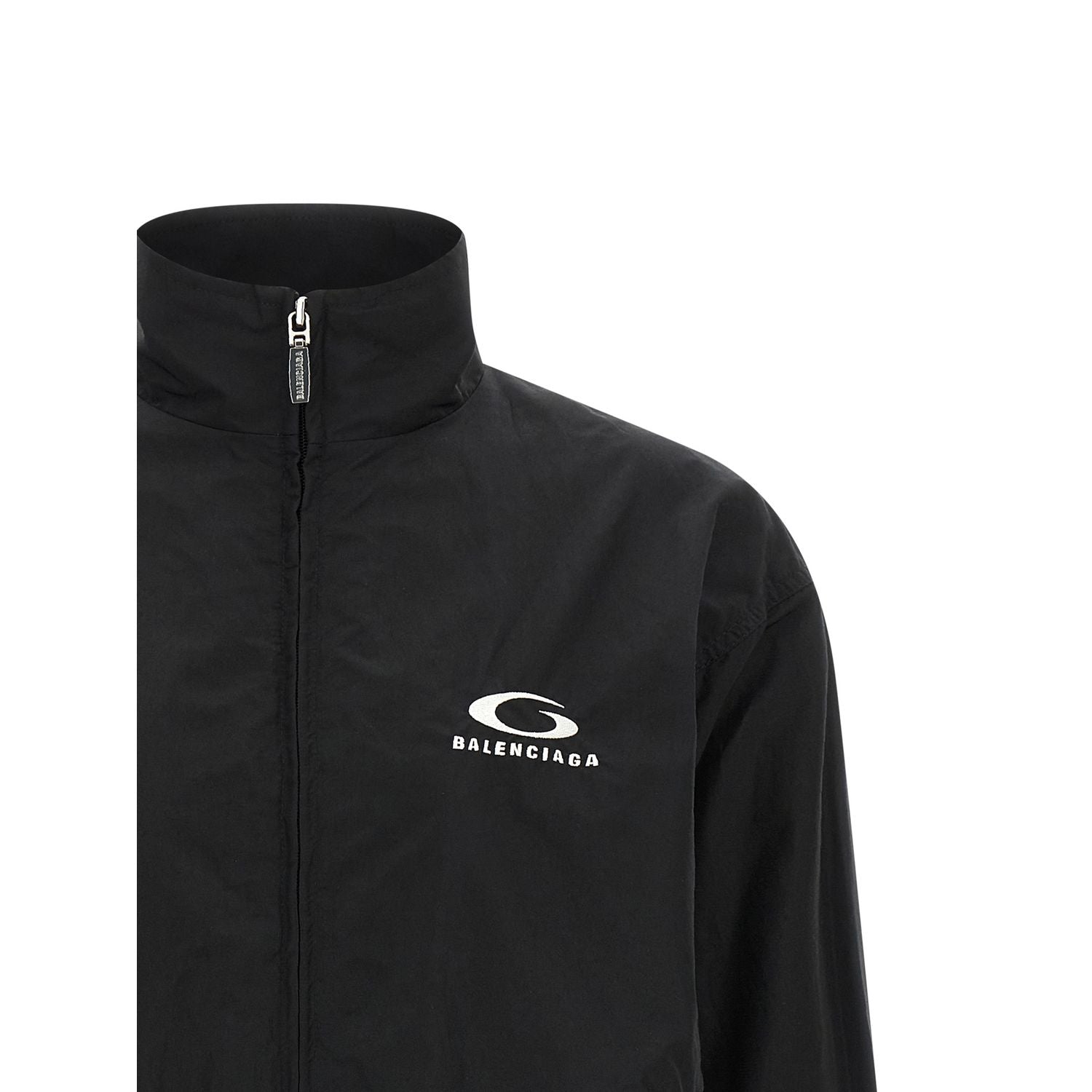 Balenciaga Black Cotton Bomber