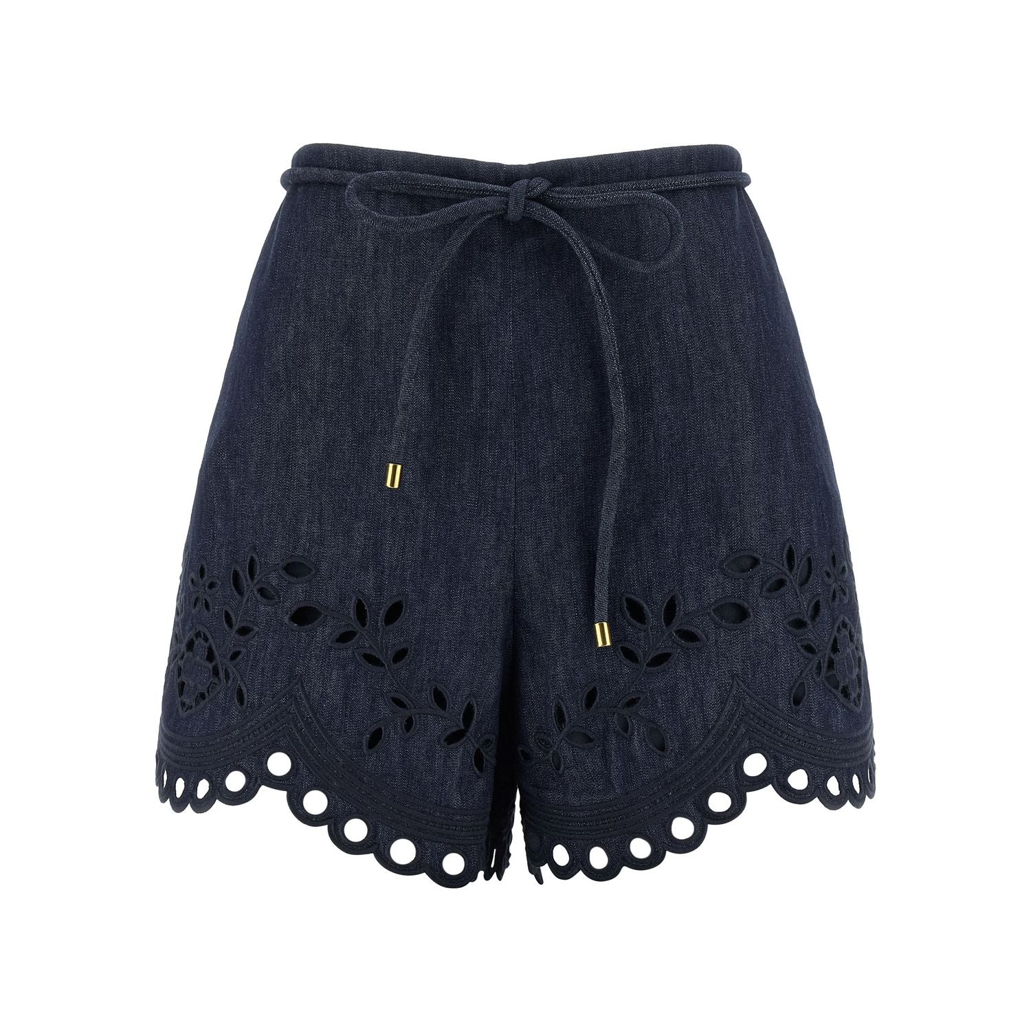 Zimmermann Blue Cotton Bermuda Shorts