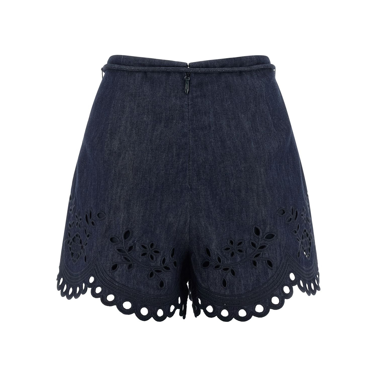 Zimmermann Blue Cotton Bermuda Shorts