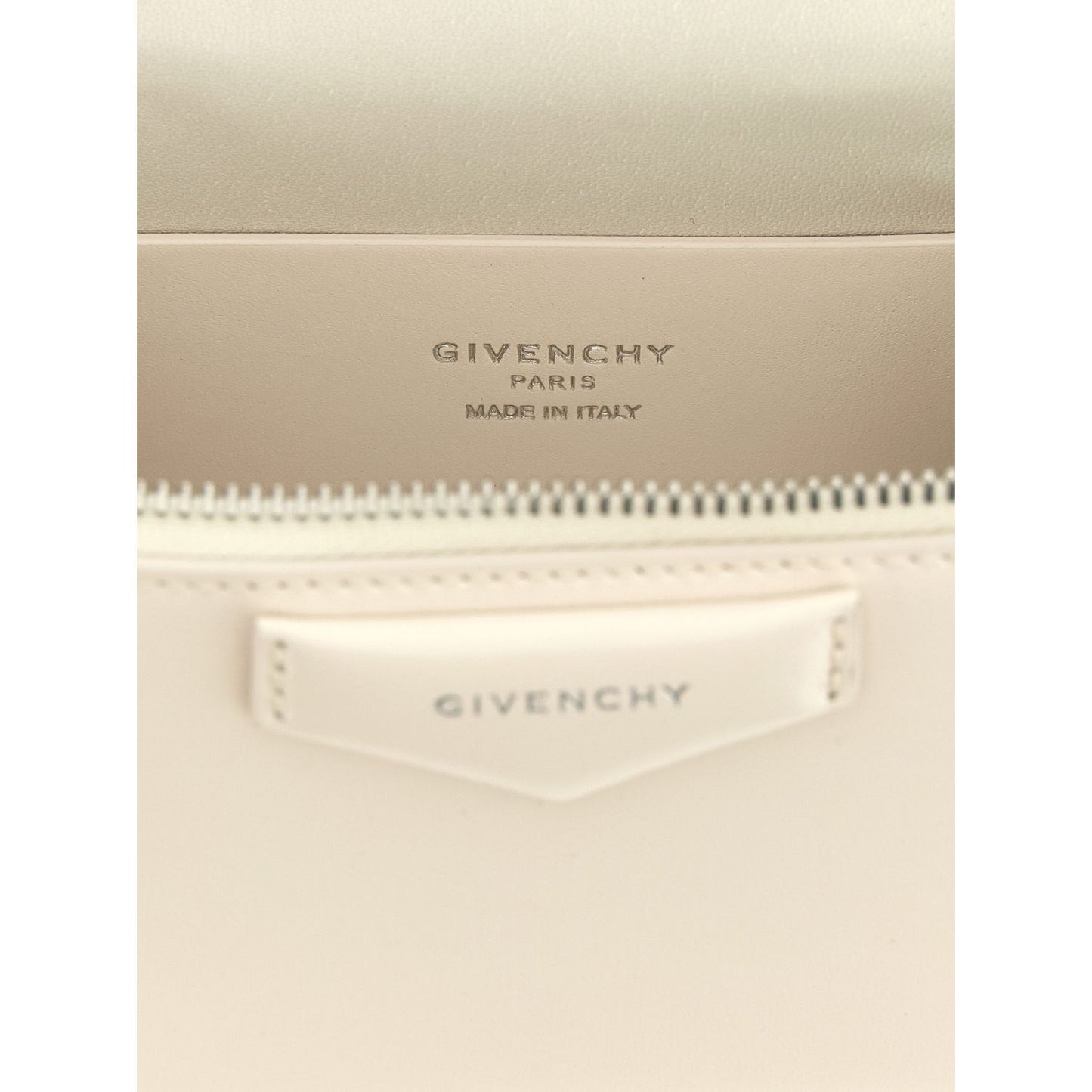 Givenchy White Leather Crossbody Bag
