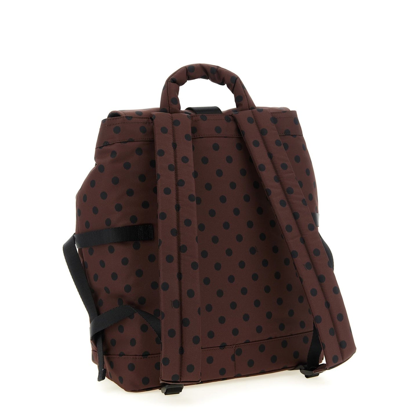 Ganni Brown Recycled Polyamide Backpack