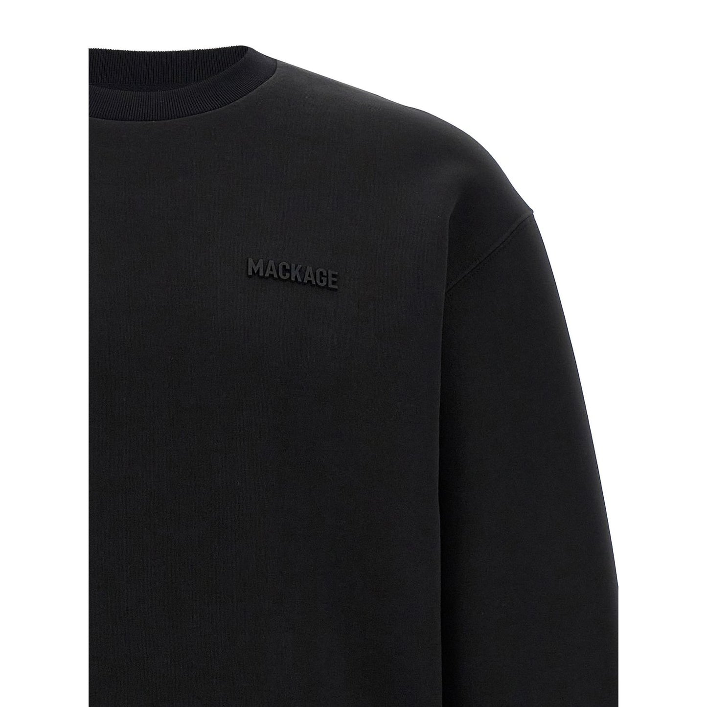 Mackage Black Cotton Sweatshirt