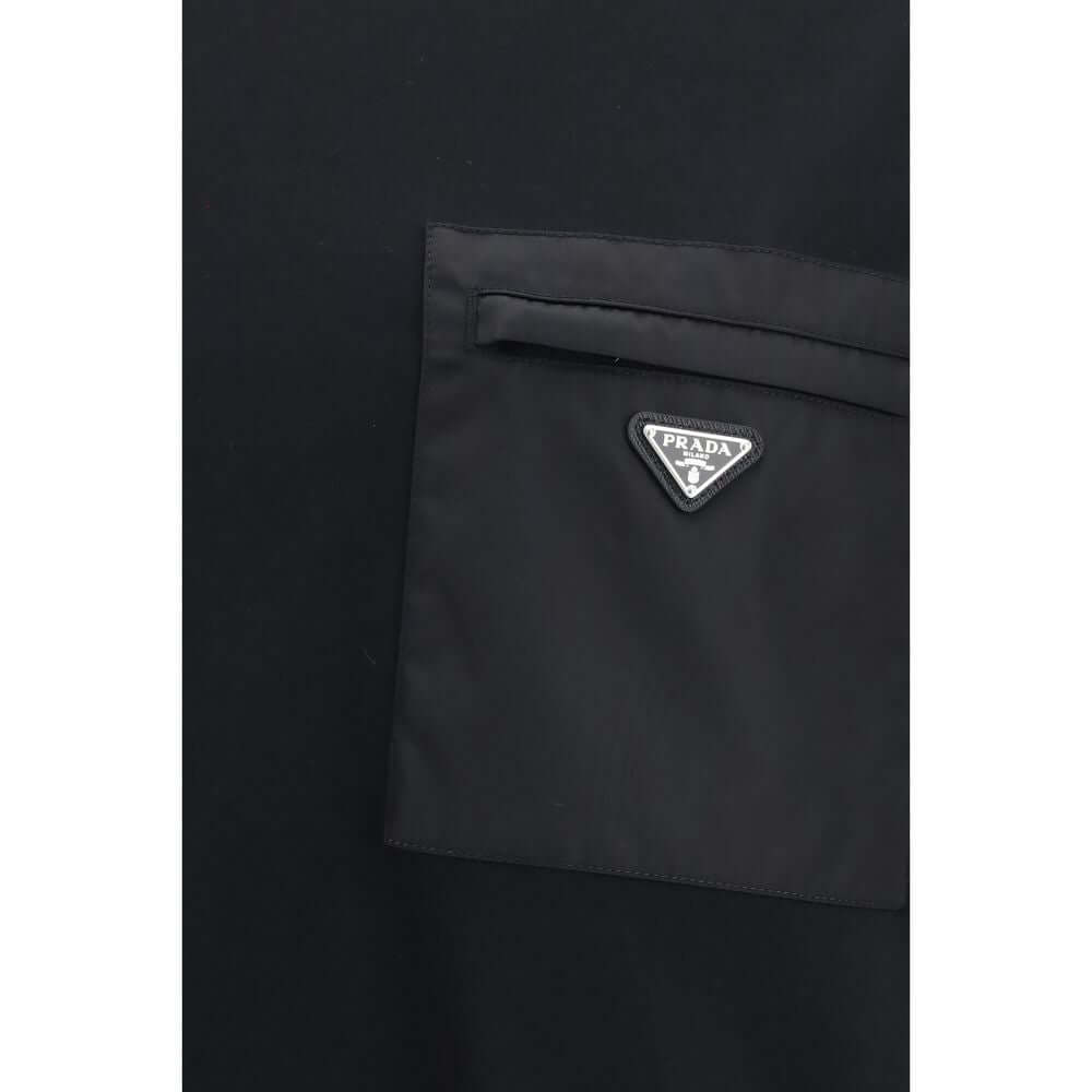 Prada Black Cotton T-Shirt