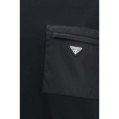 Prada Black Cotton T-Shirt