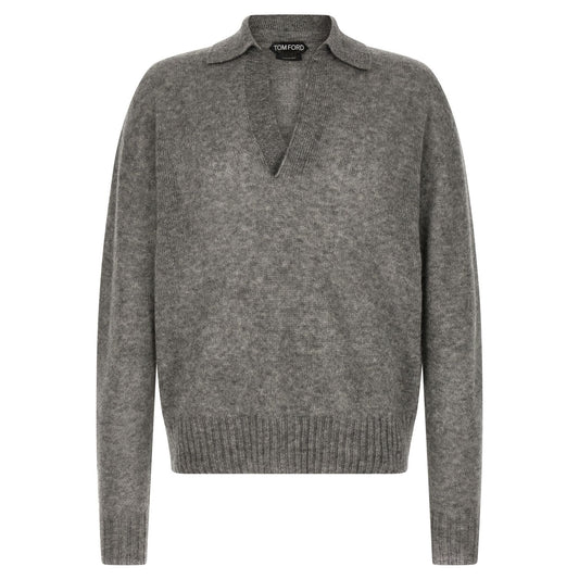 Tom Ford Gray Cashmere Cardigan