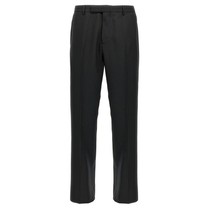 Gucci Black Polyester Casual Pants