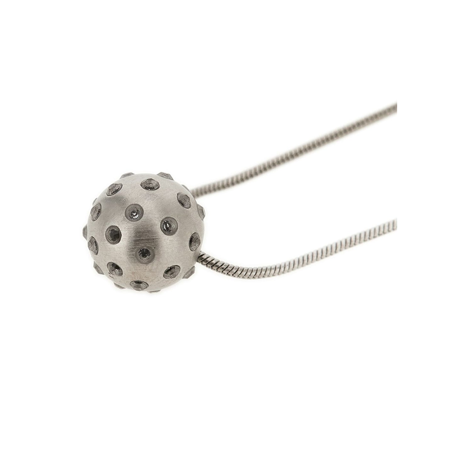 Rick Owens Silver Brass Necklace