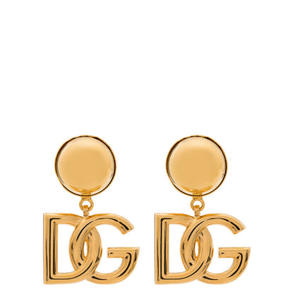 Dolce & Gabbana Gold Brass Earrings