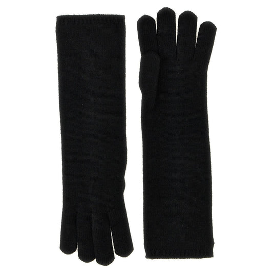 Max Mara Black Cashmere Gloves