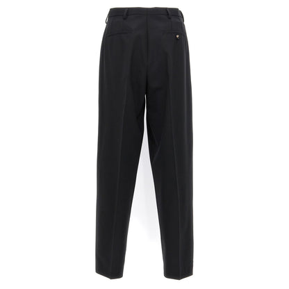 Marni Black Polyester Dress Pants