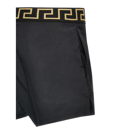 Versace Multicolor Polyester Swim Shorts