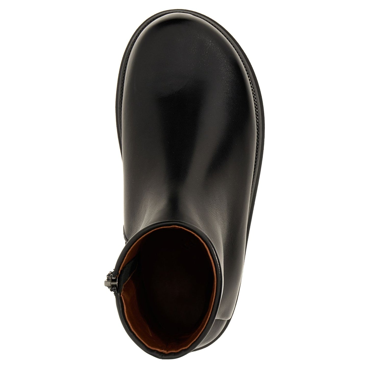 Marsell Black Calfskin Ankle Boots