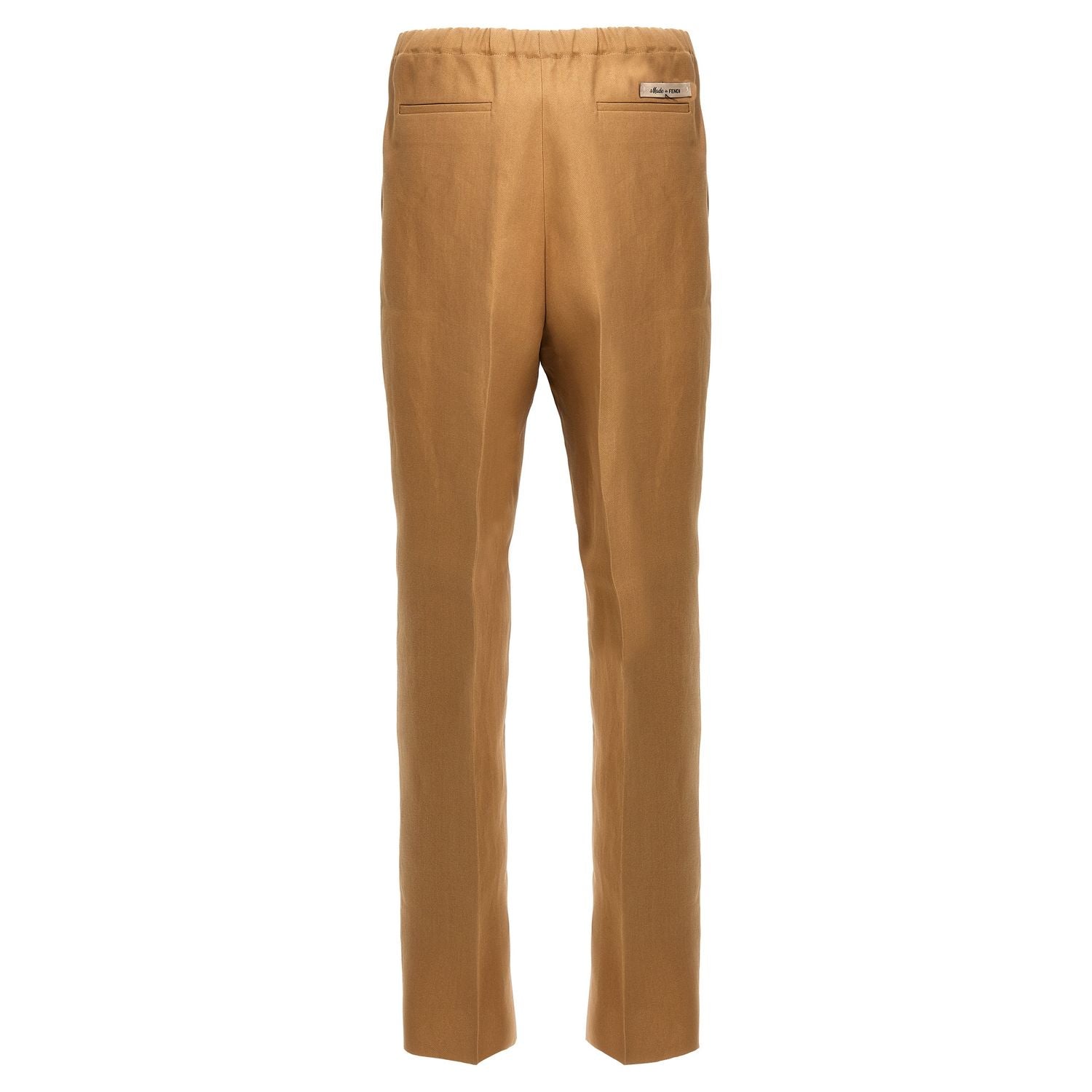 Fendi Beige Paper Casual Pants