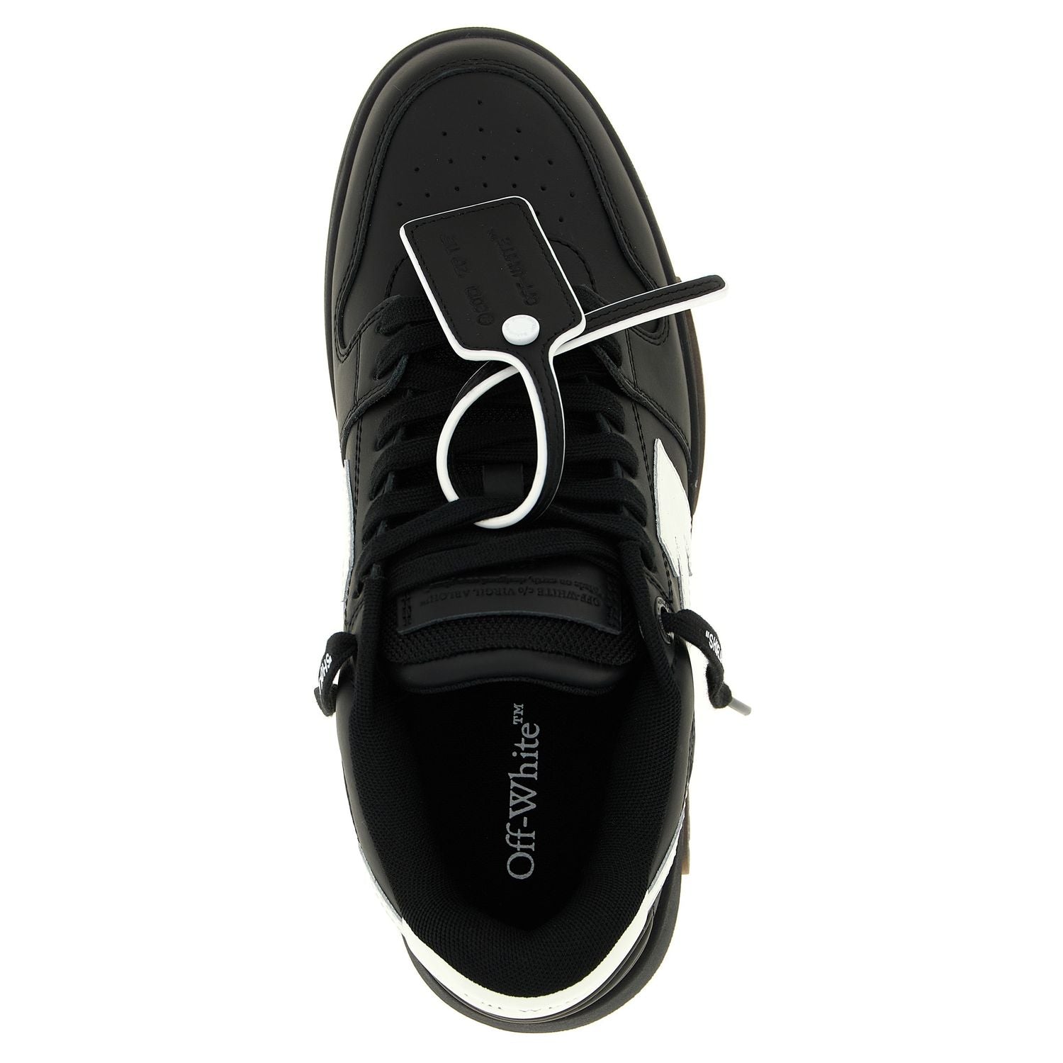 Off-White Bicolor Recycled Polyester Low Top Sneakers