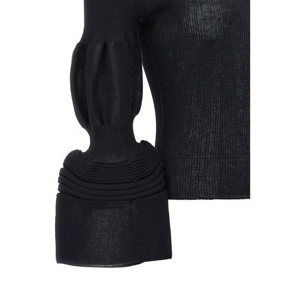 Issey Miyake Black Polyester Sweatshirt