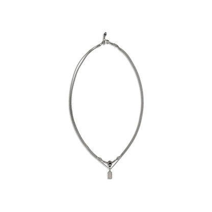 Alexander McQueen Silver Brass Necklace