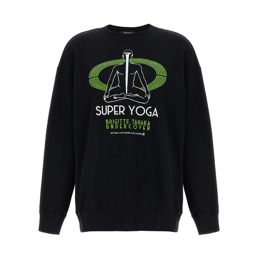 Undercover Black Cotton Sweatshirt