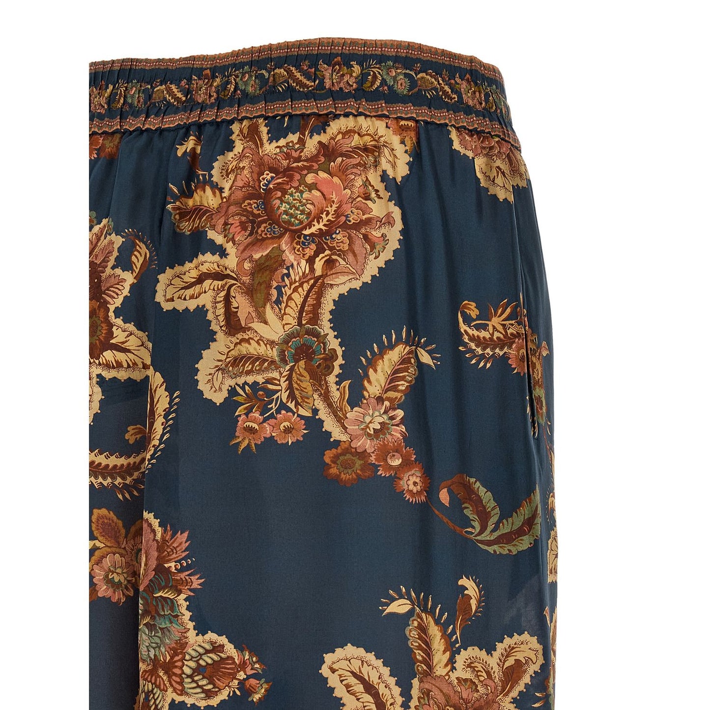 Zimmermann Multicolor Silk Casual Pants