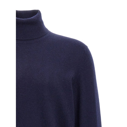 Brunello Cucinelli Blue Cashmere Cardigan