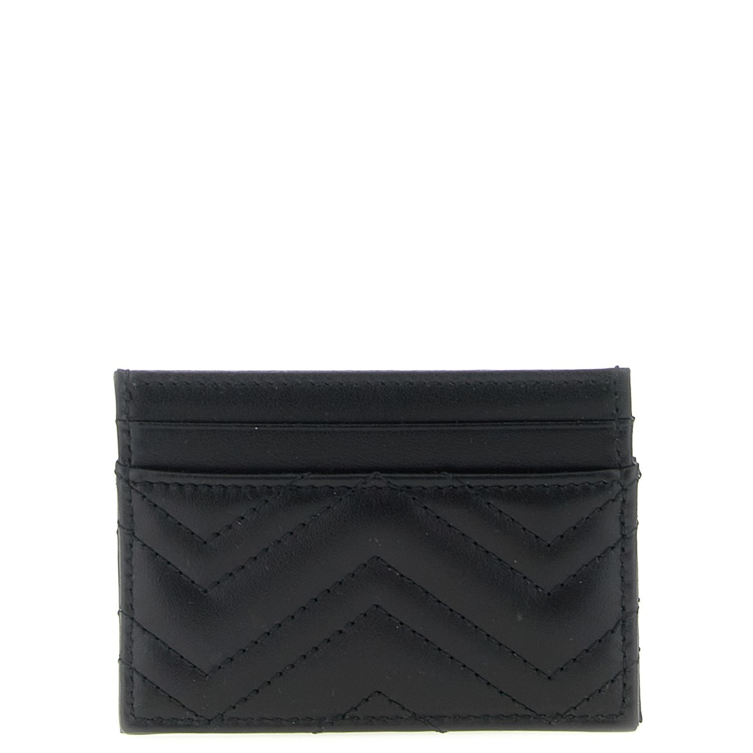 Gucci Black Calfskin Cardholder