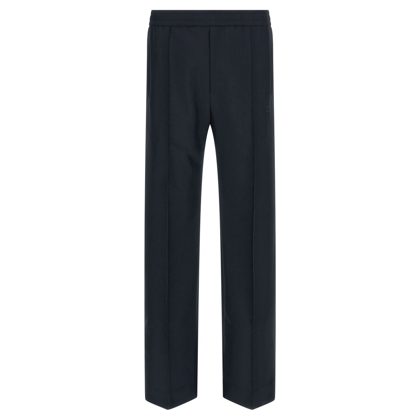 Gucci Blue Polyester Casual Pants