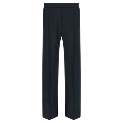 Gucci Blue Polyester Casual Pants