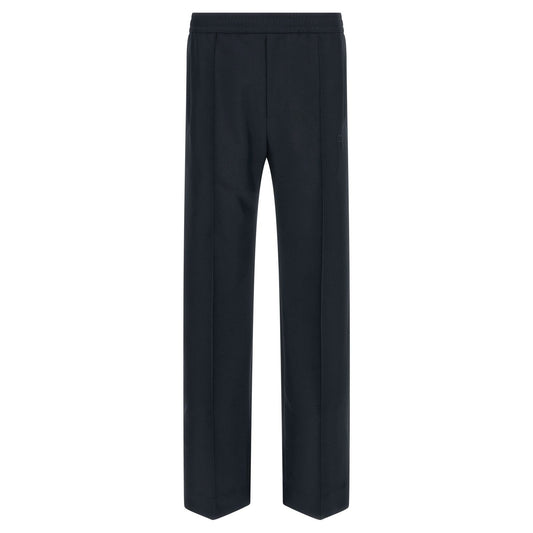 Gucci Blue Polyester Casual Pants